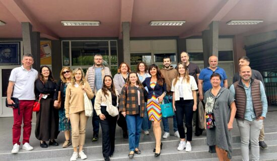 СЕТУГС „Михајло Пупин“ – домаќини на третиот транснационален состанок на Еразмус+ проектот AI & SUSTAINABILITY IN VET EDUCATION