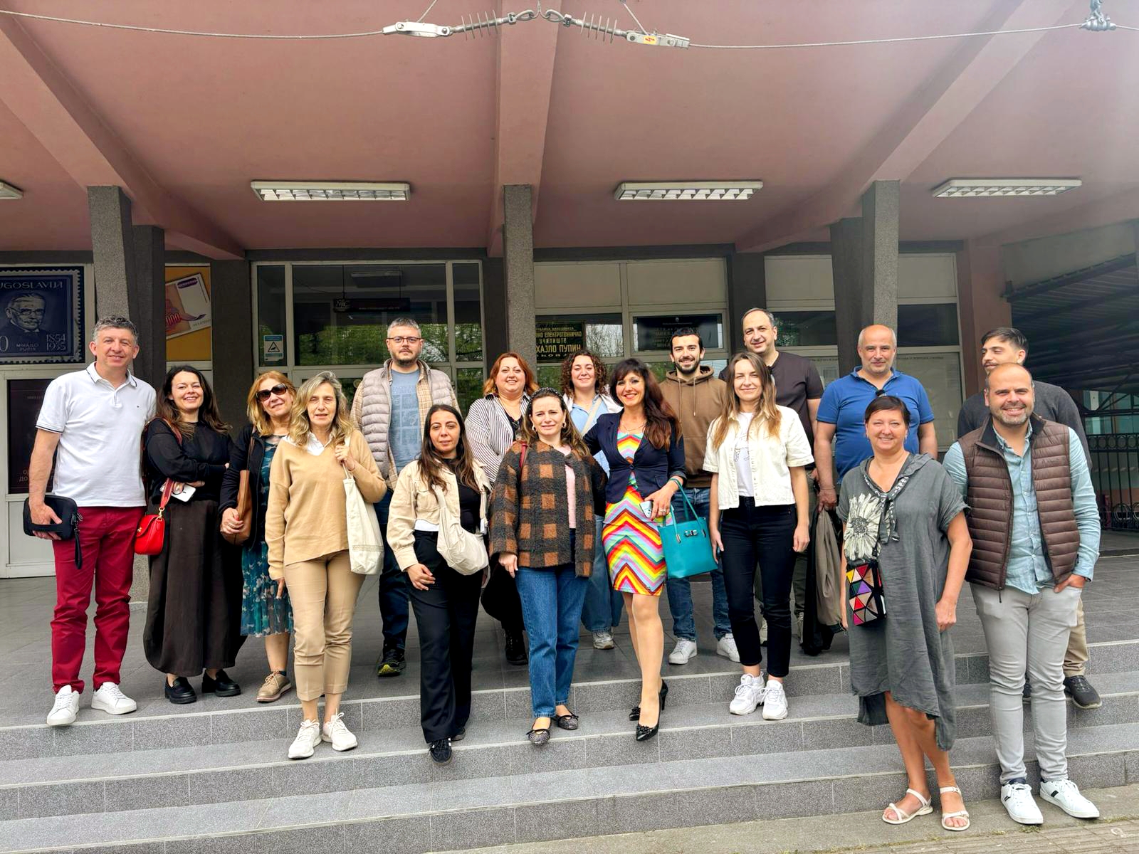 СЕТУГС „Михајло Пупин“ – домаќини на третиот транснационален состанок на Еразмус+ проектот AI & SUSTAINABILITY IN VET EDUCATION